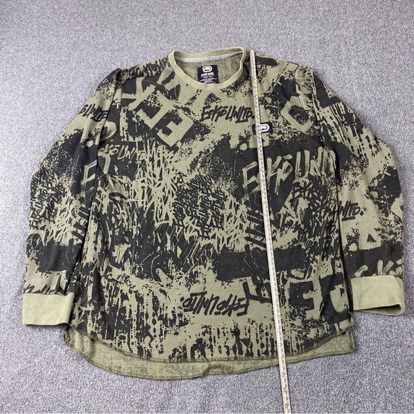 Ecko Unlimited Camouflage Long Sleeve Men’s Size Medium - Picture 10 of 10